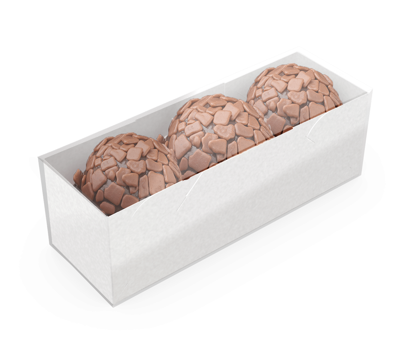 Caixa Basic 3 Doces Branca – Branco