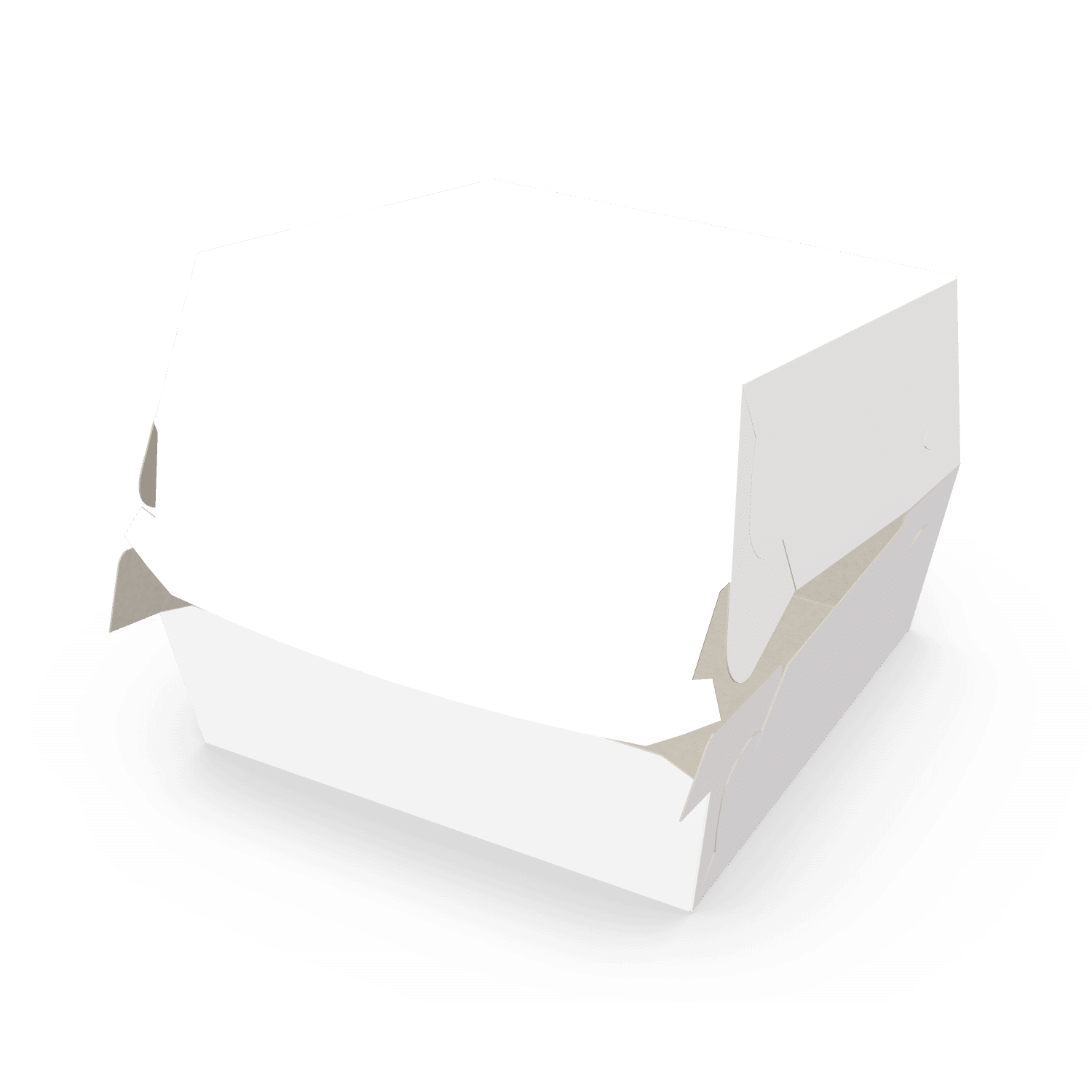 Caixa Hamburguer – Branco
