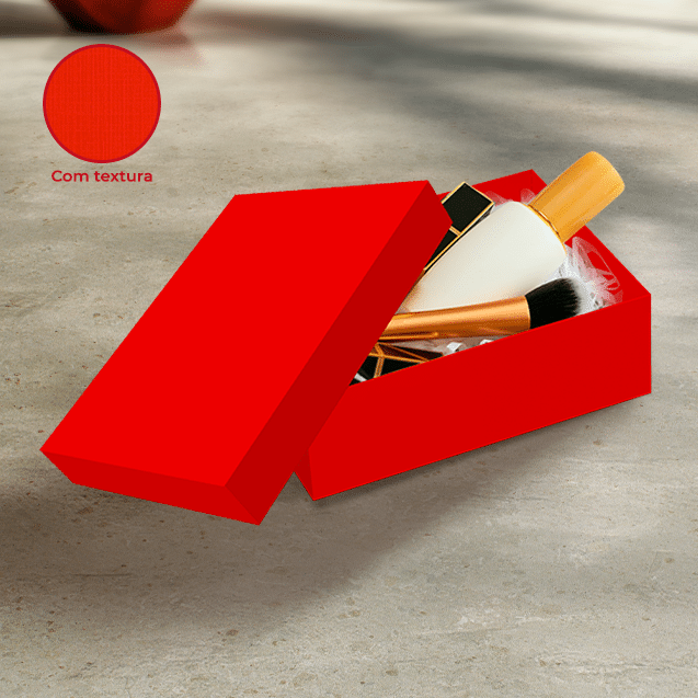 Caixa Petit Retangular M Vermelha – Vermelho