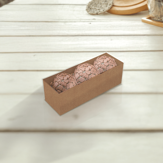 Caixa Basic 3 Doces – Kraft