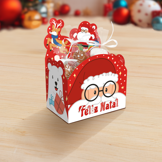 Cachepot Cenário – Natal Divertido