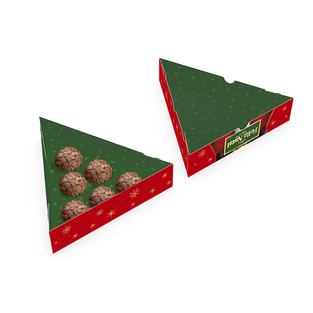 Caixa Árvore 6 Doces – Feliz Natal