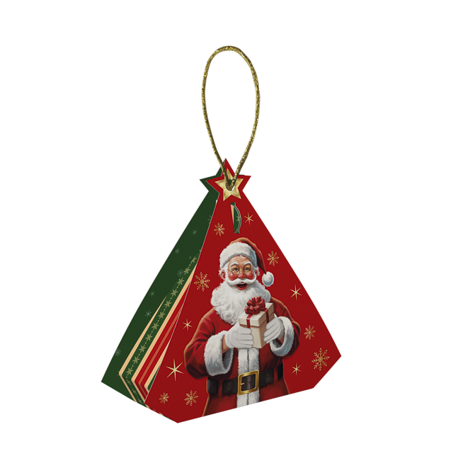 Caixa Árvore com Elástico PP – Feliz Natal