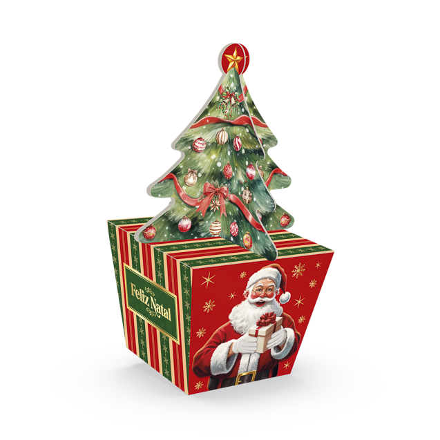 Caixa Árvore – Feliz Natal