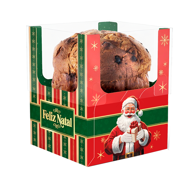 Caixa Encanto Mini Panetone – Feliz Natal