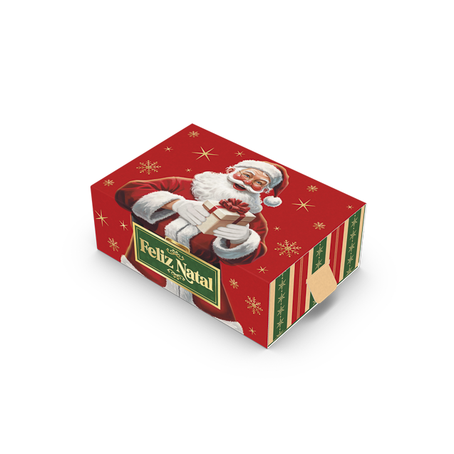 Caixa Gaveta 6 Doces – Feliz Natal