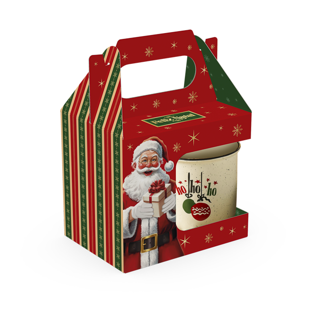 Caixa Maleta para Caneca – Feliz Natal