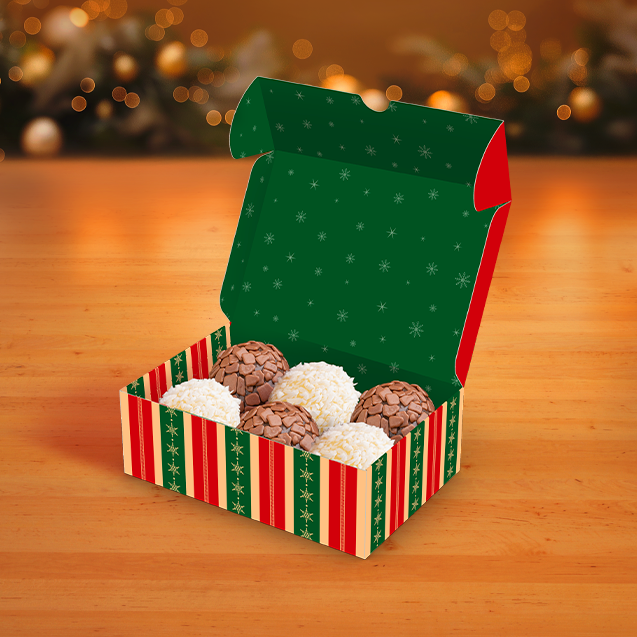 Caixa Practice 6 Doces – Feliz Natal