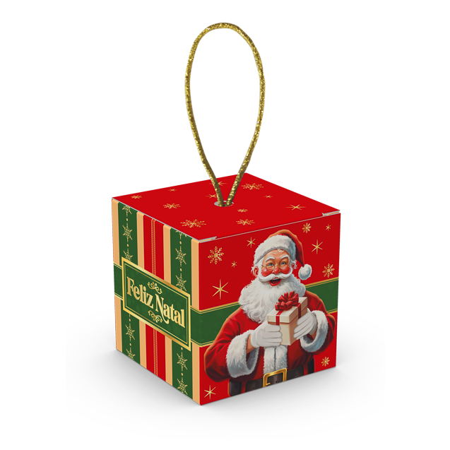 Caixa Practice com Elástico 1 Doce – Feliz Natal
