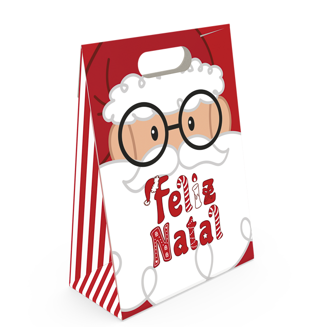 Maleta com Visor e Fita – Natal Divertido