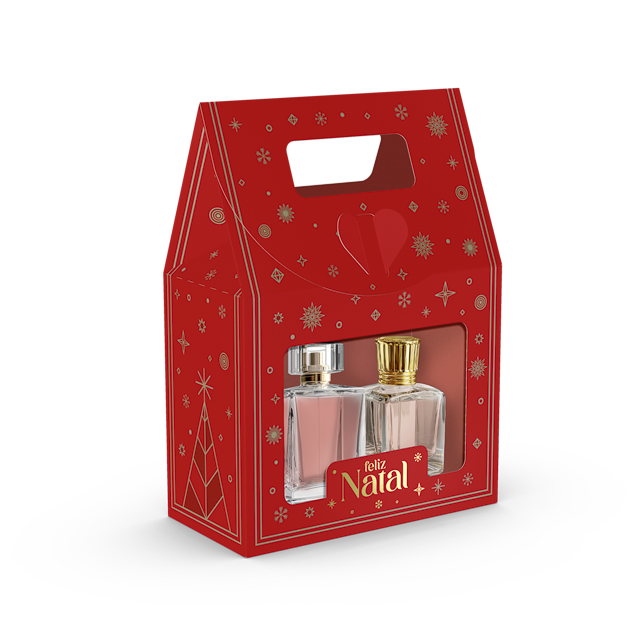 Maleta com Visor – Brilhos de Natal