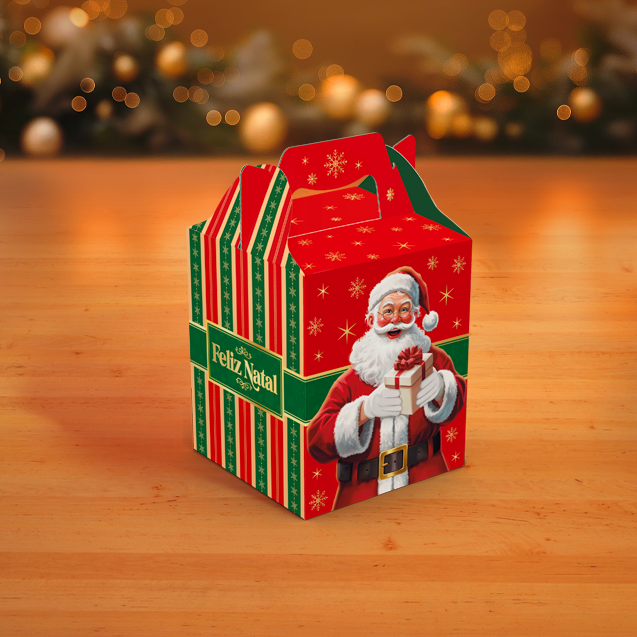 Maleta Mini Panetone – Feliz Natal