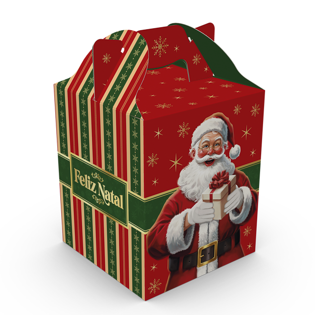 Maleta Mini Panetone – Feliz Natal