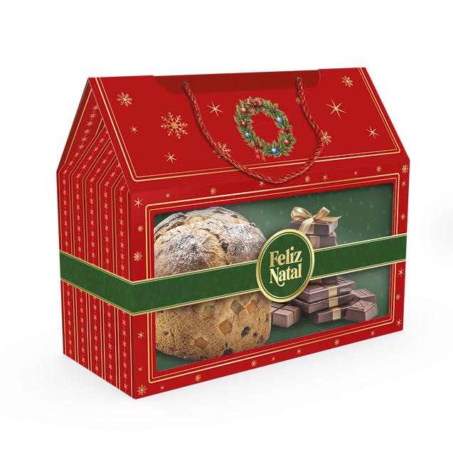 Maleta Premium com Visor – Feliz Natal