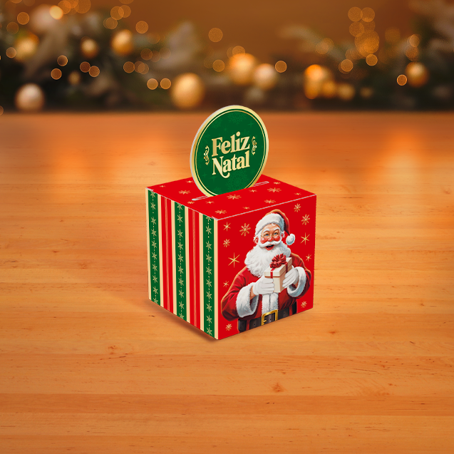 Mini Caixa Pop Up – Feliz Natal