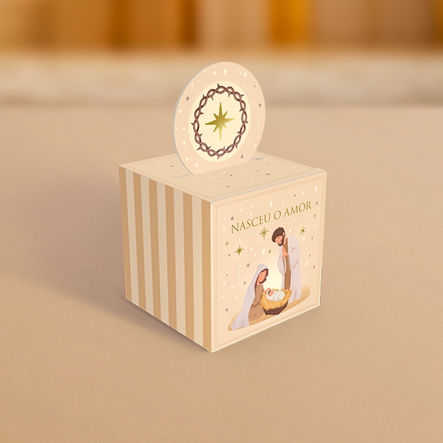 Mini Caixa Pop Up – Nasceu o Amor
