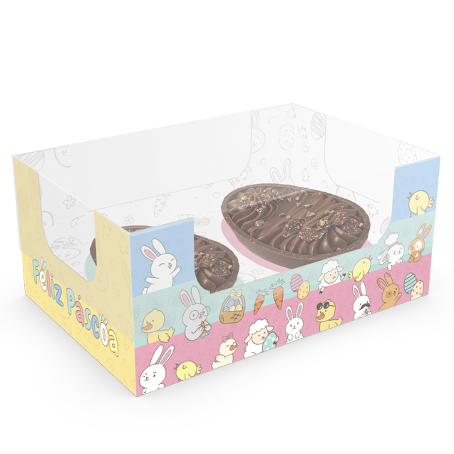 Caixa Encanto 2 Mini Ovos 50G – Páscoa Diversão
