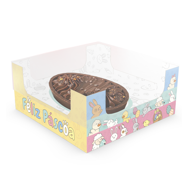 Caixa Encanto Ovo de Colher 100/150G – Páscoa Diversão