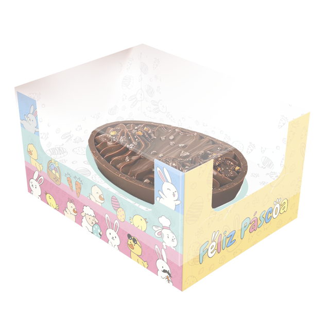 Caixa Encanto Ovo de Colher 150/250G – Páscoa Diversão